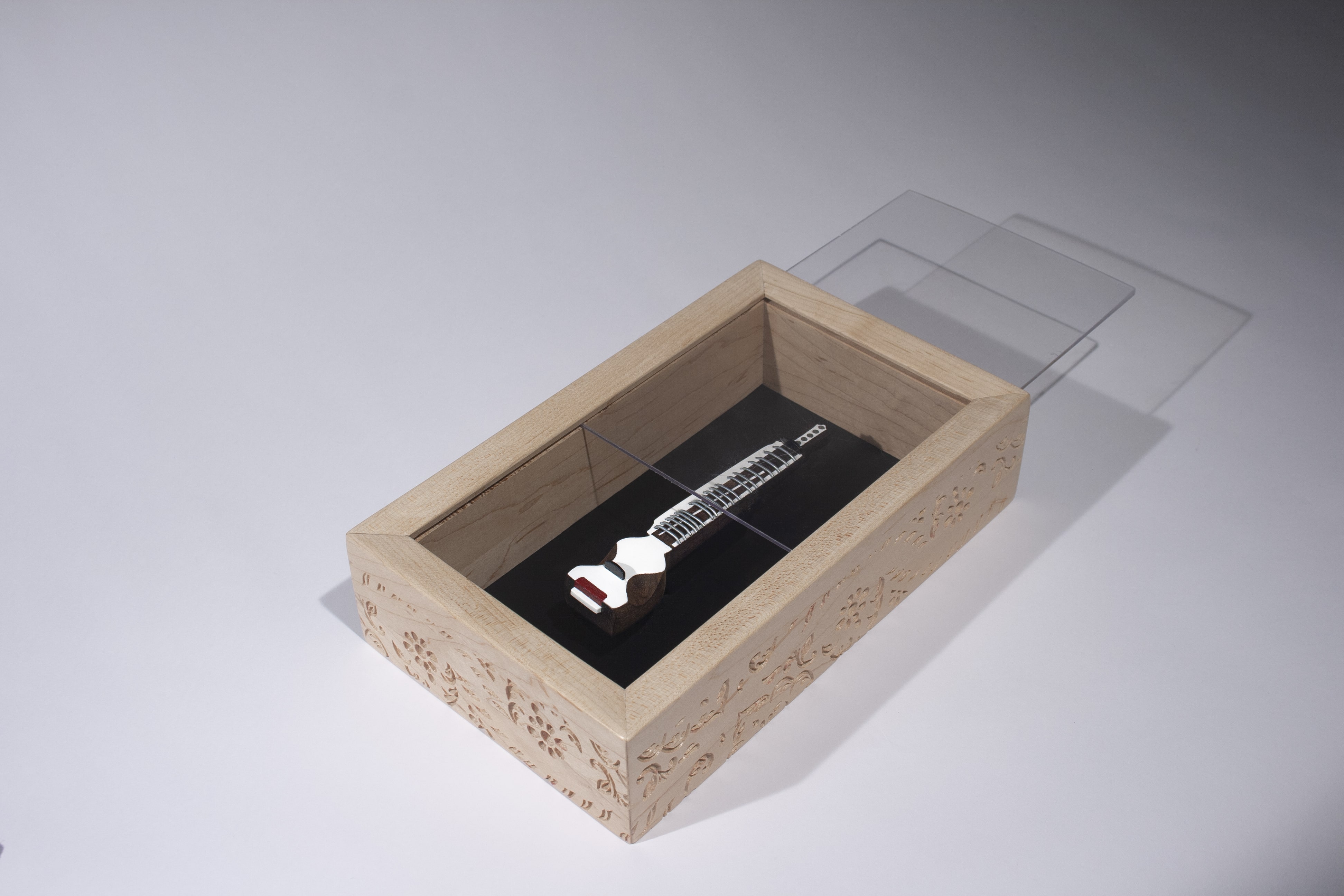 Naad Virasat in glass case